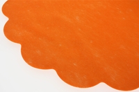 Fleece-Blumella oran.25St/54cm mit Folienblumella