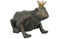 Poly Skulptur Frosch, TroupeR,  29x19x20,5cm