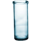 Glas Vase Verre blau D15xH36cm 