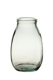 Glas Vase klar D16xH28cm 